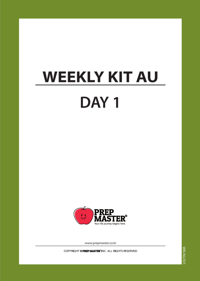 SSAT Weekly Kit 1